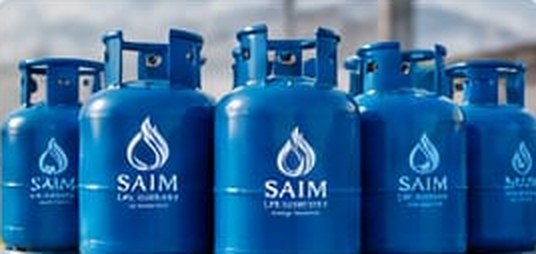 Saim branded LPG cylinders